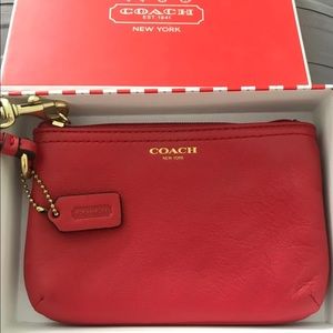Coach wristlet wallet